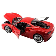 Bburago 16008 1/18 Ferrari R&P 488 GTB Red