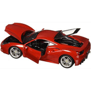 Bburago 16008 1/18 Ferrari R&P 488 GTB Red