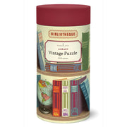 Cavallini Library Books 1000pc Jigsaw Puzzle