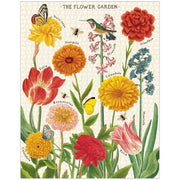 Cavallini Flower Garden 1000pc Jigsaw Puzzle