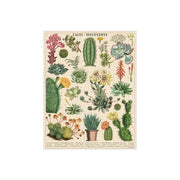 Cavallini 1000pc Cacti & Succulents Jigsaw Puzzle