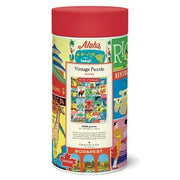 Cavallini Vintage Travel 1000pc Jigsaw Puzzle
