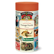 Cavallini 1000pc Jigsaw Puzzle Vintage Cat