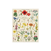 Cavallini 1000pc Wildflowers Jigsaw Puzzle