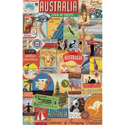 Cavallini Australian Collage 500pc Jigsaw Puzzle