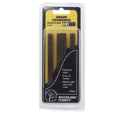 Woodland Scenics HO C1147 Wooden Grade Crossing