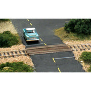 Woodland Scenics HO C1147 Wooden Grade Crossing