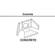 Woodland Scenics HO C1262 Concrete Culvert