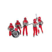 Carrera Evolution/Digital 132 Pit Mechanics 5 piece Set in Red