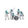 Carrera Evolution/Digital 132 Pit Mechanics 5 piece Set in Silver