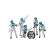 Carrera Evolution/Digital 132 Pit Mechanics 5 piece Set in Silver