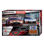 Carrera 25245 Evolution Flames and Fame Slot Car Set