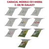 Caracal 144006 Decals 1/144 Lockheed Galaxy C-5M