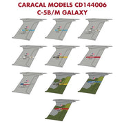 Caracal 144006 Decals 1/144 Lockheed Galaxy C-5M