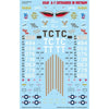Caracal Decals 48189 1/48 Douglas USAF A-1H/J Skyraider in Vietnam Decal Set