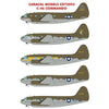 Caracal 72093 1/72 Curtiss C-46 Commando Decal Set
