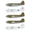 Caracal 72093 1/72 Curtiss C-46 Commando Decal Set