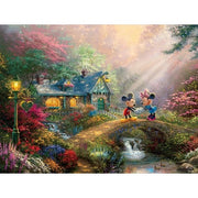 Ceaco 2903 Mickey and Mini Kinkade Disney Dreams 750pc Jigsaw Puzzle