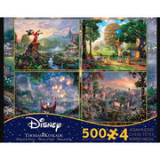 Ceaco 3666 500pc Kinkade Disney 4-in-1 Puzzle S2