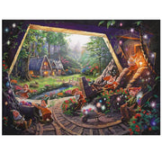Ceaco 3668 Disney Thomas Kinkade 4 in 1 S4 500pc Jigsaw Puzzle