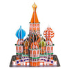 Cubic Fun St Basils Cathedral 46pc 3D Puzzle
