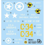 Classy Hobby MC16007 1/16 M5A1 Stuart (Early Production) Plastic Model Kit