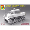 Classy Hobby MC16010 1/16 British M5A1 Stuart VI