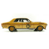 Classic Carlectables 18727 1/18 Ford XW Falcon Phase II GT-HO 1970 Bathurst Winner Gold Livery Diecast Car