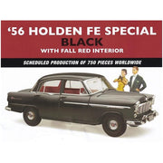 Classic Carlectables 18772 1/18 1956 Holden FE Special Black With Fall Red Interior