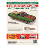Classic Carlectables 18793 1/18 Ford XC Utility Victoria Bitter Brewers of Australia Collection