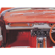 Classic Carlectables 18804 1/18 1966 Pony Mustang Signal Flare Red