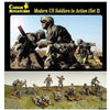 Caesar Miniatures H094 1/72 Modern U.S. Soldiers In Action set 2
