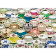 Cobble Hill 80034 Tea Cups 1000pc Jigsaw Puzzle