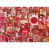 Cobble Hill 80146 Rainbow Project Red 1000pc Jigsaw Puzzle