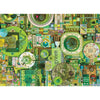 Cobble Hill 80149 Rainbow Project Green 1000pc Jigsaw Puzzle