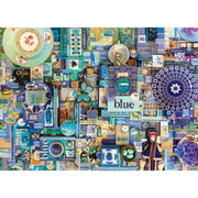 Cobble Hill 80150 Rainbow Project Blue 1000pc Jigsaw Puzzle
