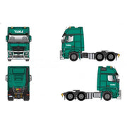 Road Ragers1/50 2019 Toll Mercedes MP04 Prime Mover with B Double Dual Toll Container Loads