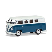 Corgi 1/43 Volkswagen Type 2 Camper Sea Blue and Cumulus White