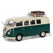 Corgi VA14500 Volkswagen Type 2 1500 SP Devon Caravette Pearl White and Velvet Green