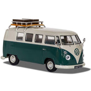 Corgi VA14500 Volkswagen Type 2 1500 SP Devon Caravette Pearl White and Velvet Green