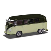 Corgi VA14502 1/43 Volkswagen Campervan Type 2 T1 Palm Green and Sand Green