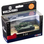 Corgi WT91208 World of Tanks T34/8 Diecast Tank