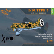 Clear Prop Models 72023 1/72 Polikarpov I-16 Type 5 In the Sky of Spain Starter Kit