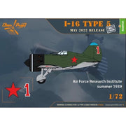 Clear Prop Models 72024 1/72 Polikarpov I-16 Type 5 Early Version Starter Kit