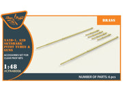 Clear Prop Models A48006 1/48 XA2D-1 A2D Skyshark Pitot Tubes and Guns