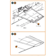 Clear Prop Models A48006 1/48 XA2D-1 A2D Skyshark Pitot Tubes and Guns