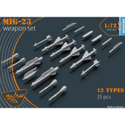 Clear Prop Models CPW7201 MiG-23 Weapon Set Advanced
