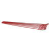 Core RC CR087 1/10 Extra Long Body Clip Metallic Red 6pk