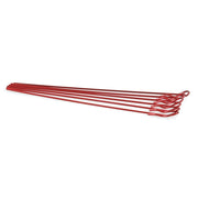 Core RC CR087 1/10 Extra Long Body Clip Metallic Red 6pk