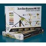 Customscale16.02 VK35002 1/35 3cm Bordkanone MK 103 Behelfslafette Baumaffe Oder Standlafette
